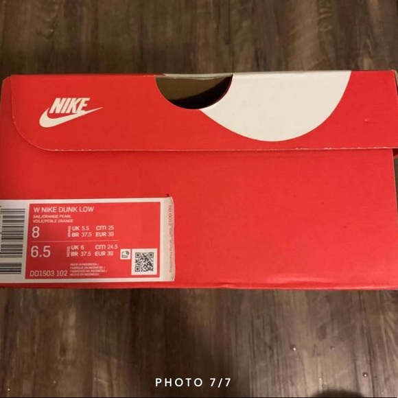 Orange Pearl Dunk Low - Picture 6 of 8